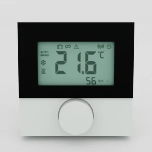 Connect 2 (alpha smart ware) M135196a, draadloze LCD design thermostaat, verwarmen/koelen, programmeerbaar
